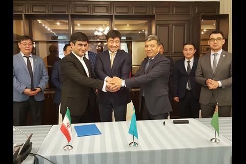 Regular China – Kazakhstan – Turkmenistan – Iran container services are scheduled to be launched this month, after the railway authorities reached an agreement at the end of May.